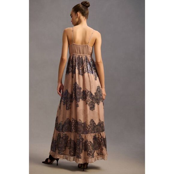 Anthropologie Let Me Be Deep-V Dress NEW NWT - Picture 3 of 10